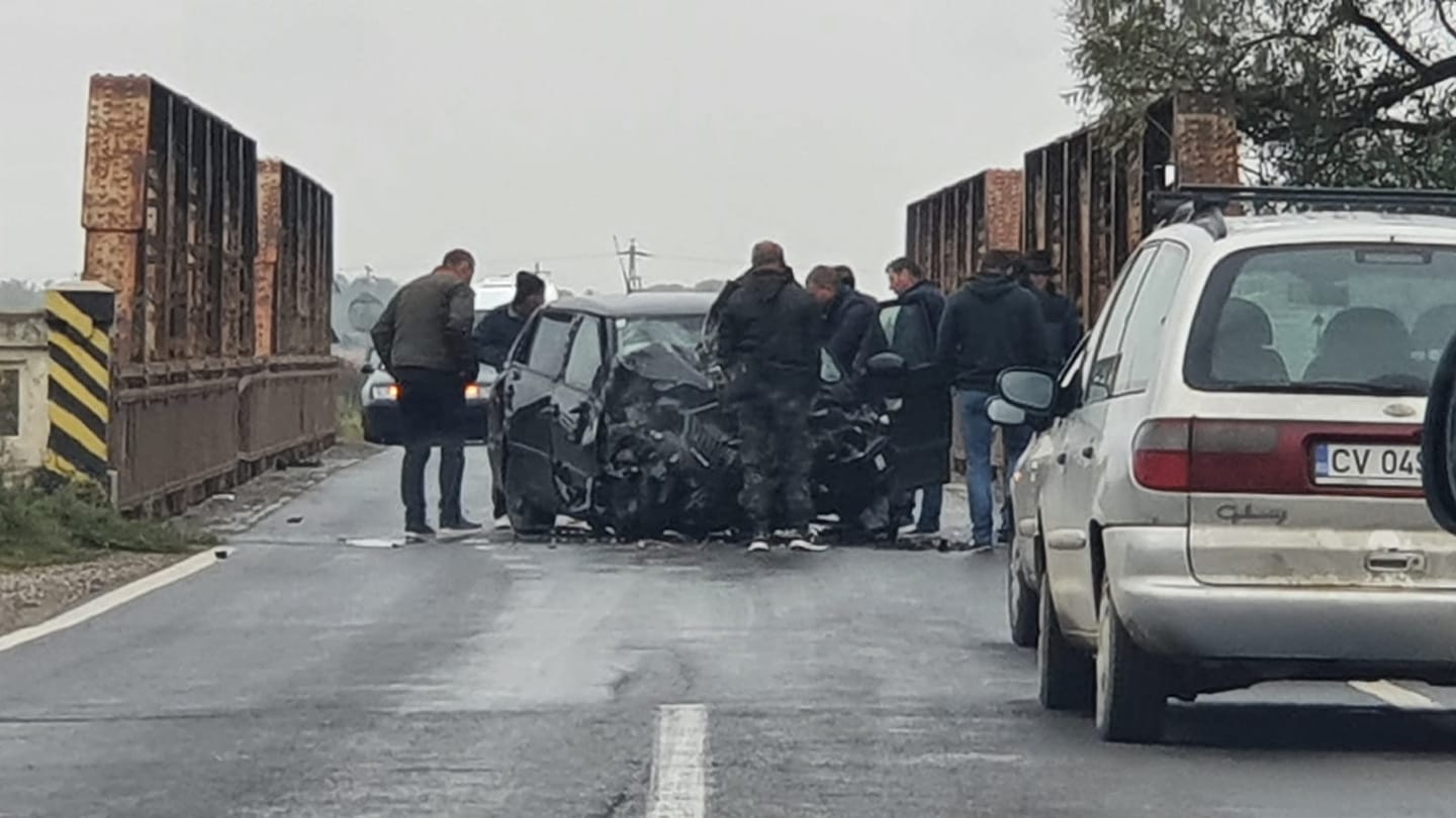 Accident rutier pe DN10 în zona localității Teliu