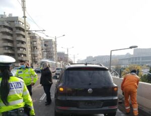 Accident rutier pe bd. Nicolae Titulescu din Craiova