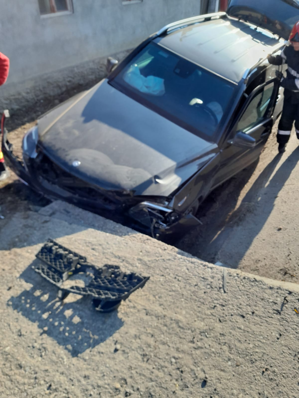 Accident rutier pe DN17 în zona localității Rusu Bârgăului