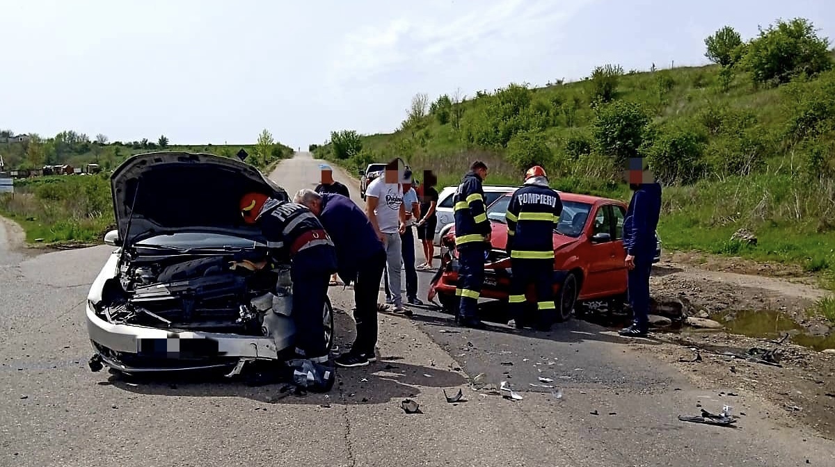 Accident rutier pe DJ601 în zona localității Mârșa