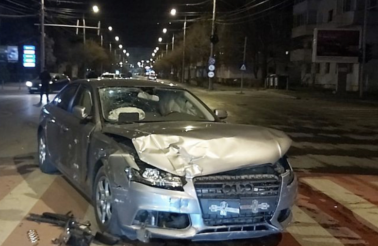Accident rutier pe bulevardul Independenței din Focșani