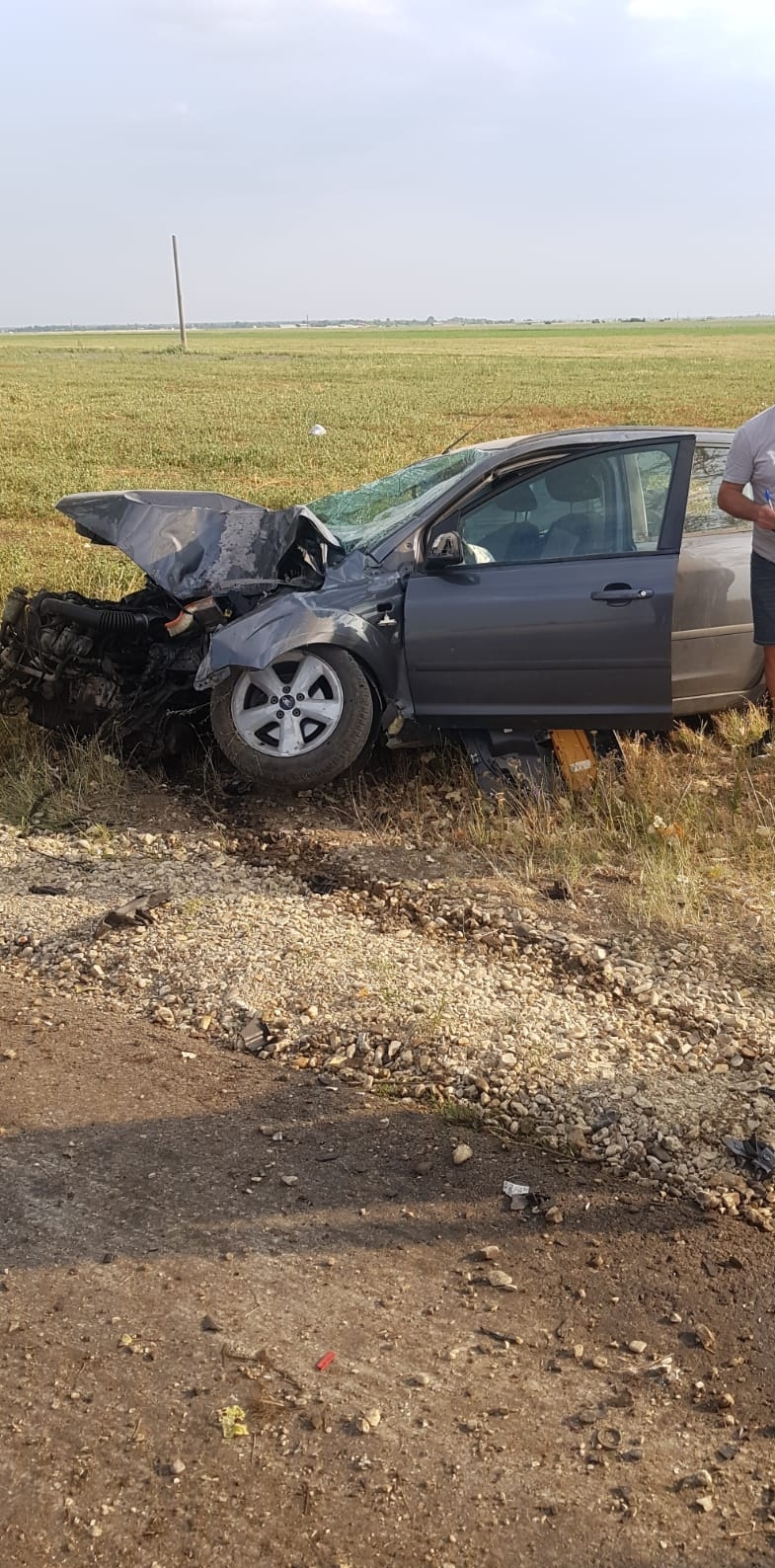 Accident rutier în zona localității Țintești