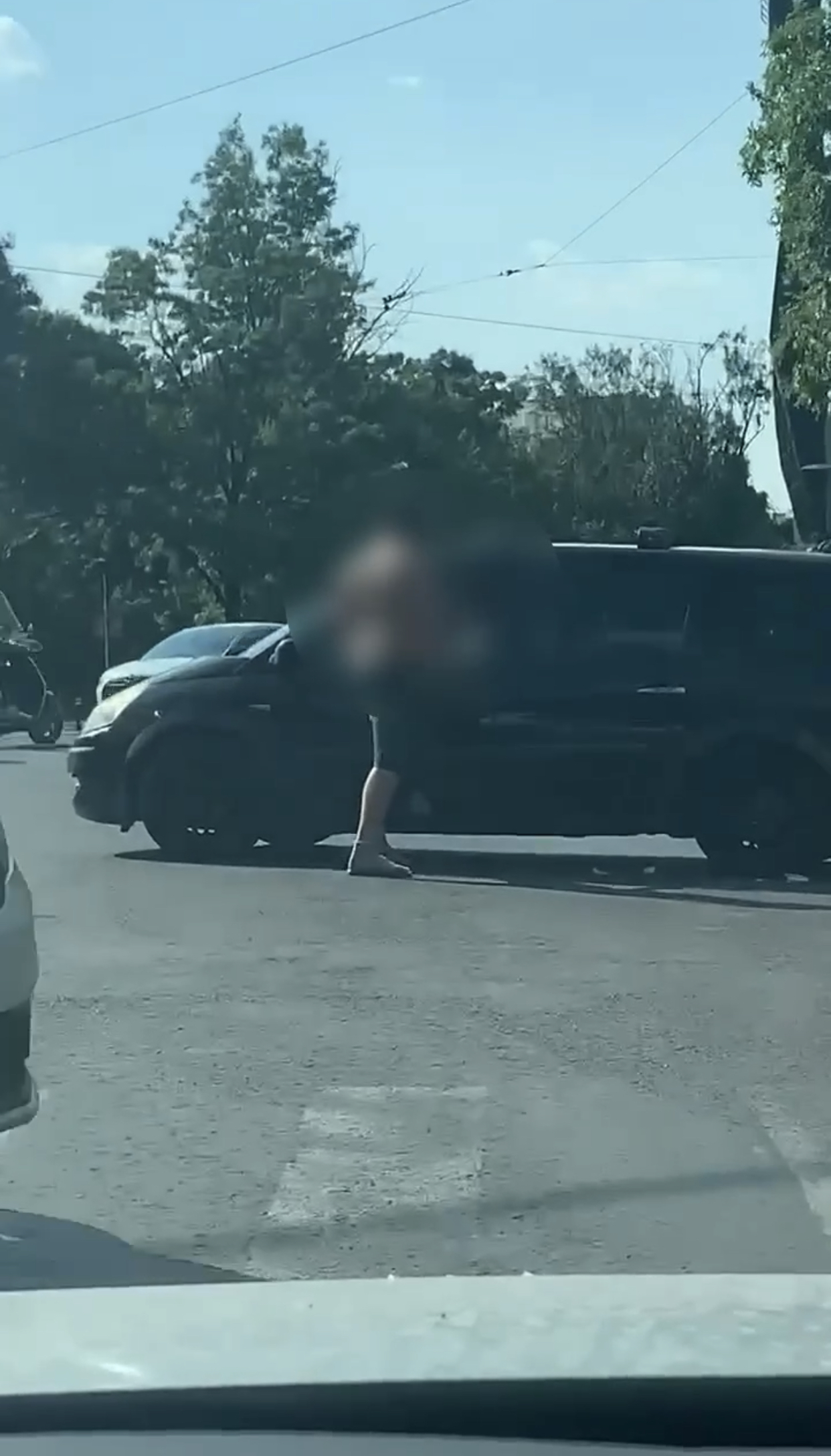 Video! Bătaie în trafic pe o stradă din București