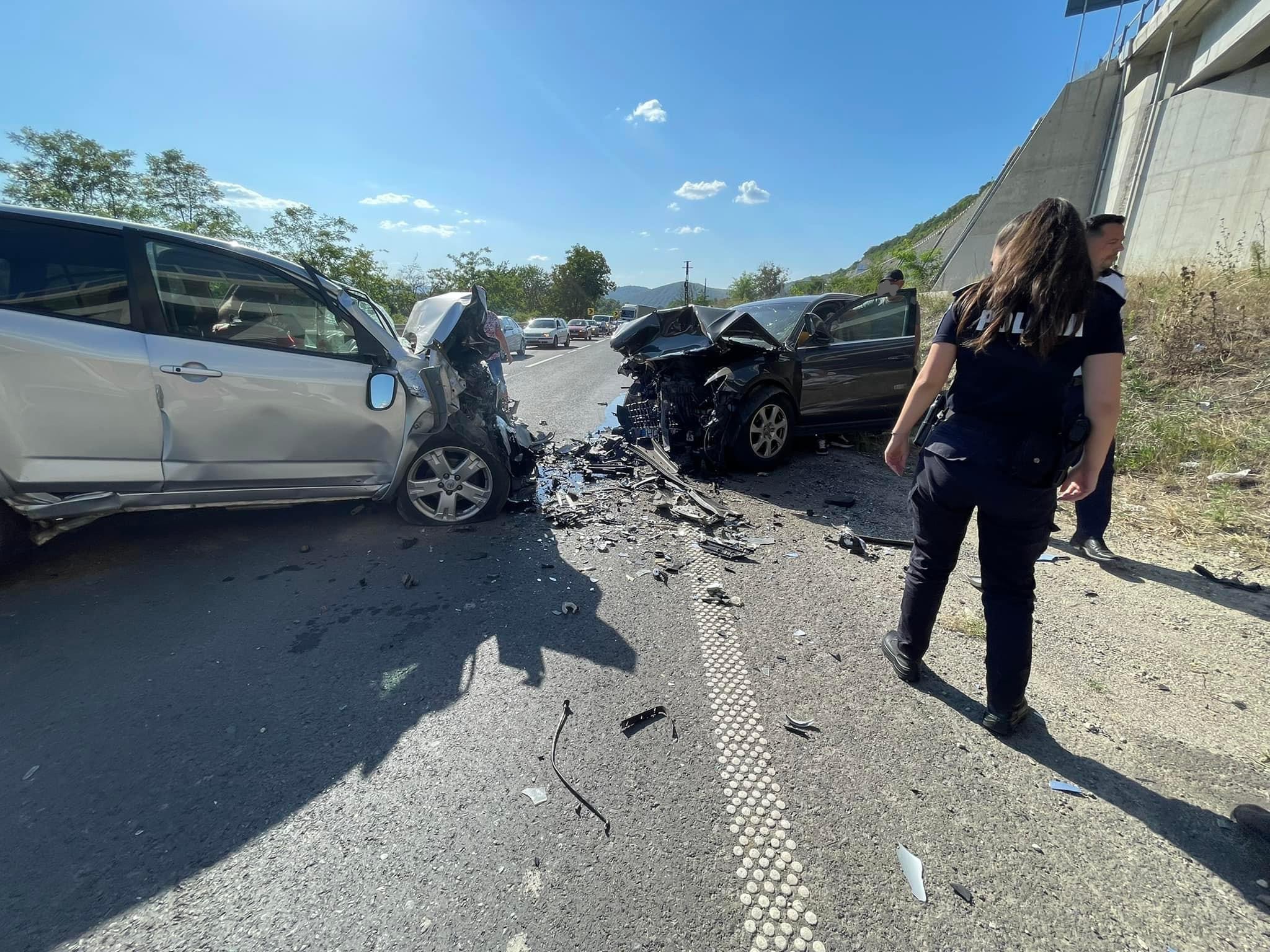 Accident rutier pe DN76 în zona localității Șoimuș