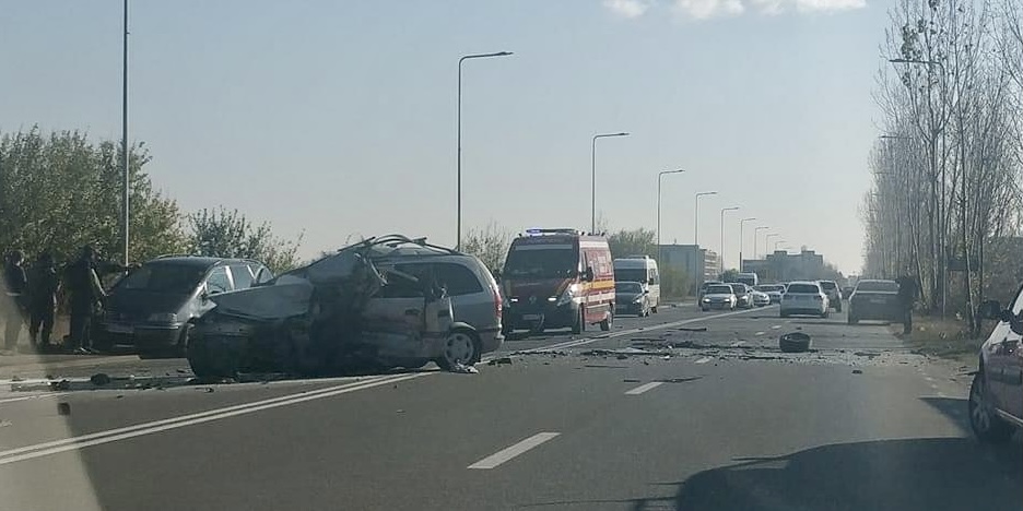 Accident rutier pe DJ102 la ieșire din Ploiești