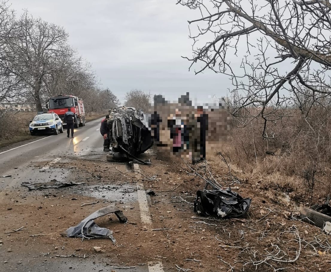Accident rutier pe DN22 în zona localității Isaccea