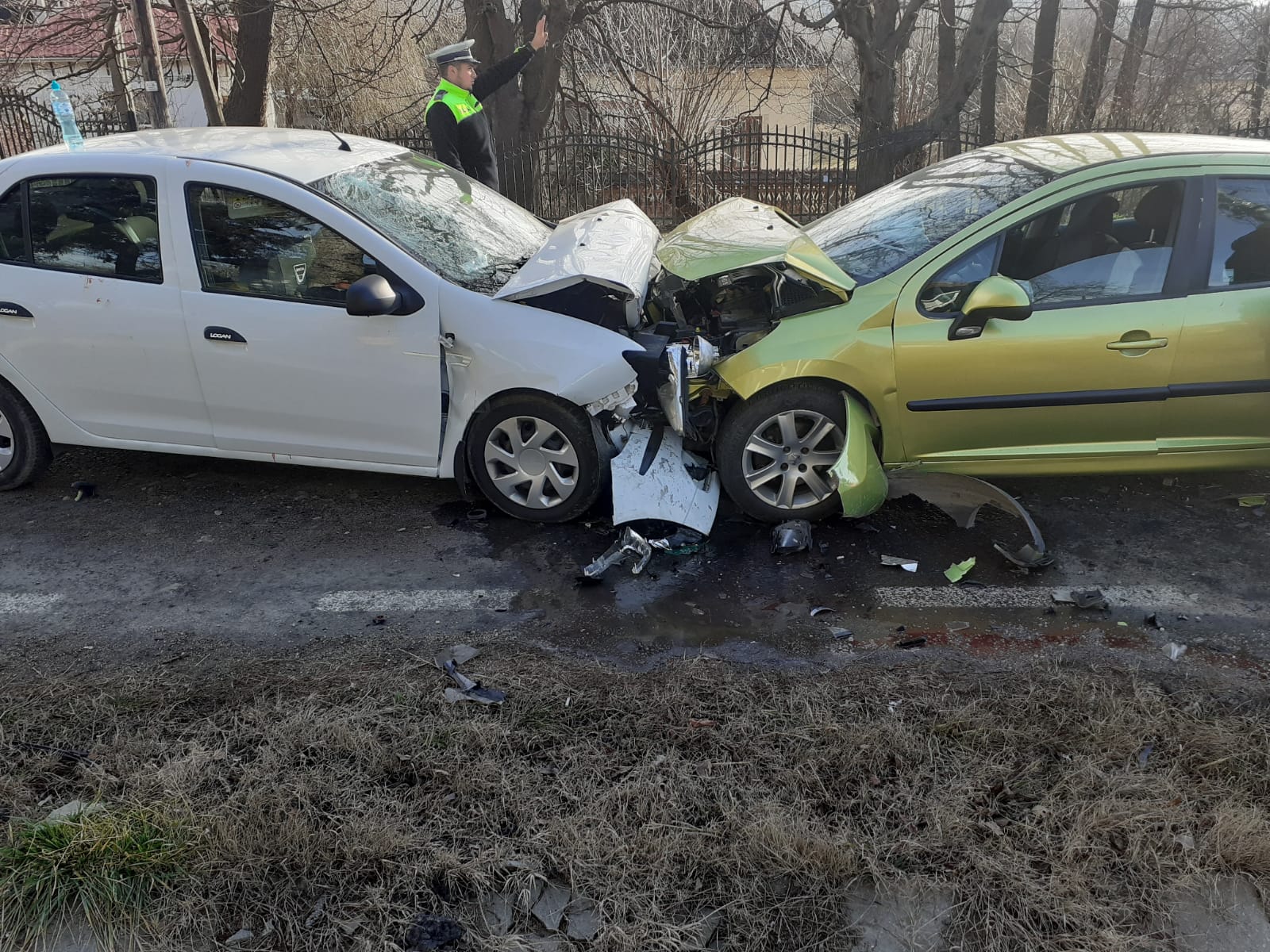 Accident rutier pe raza localității Valea Mare Pravăț