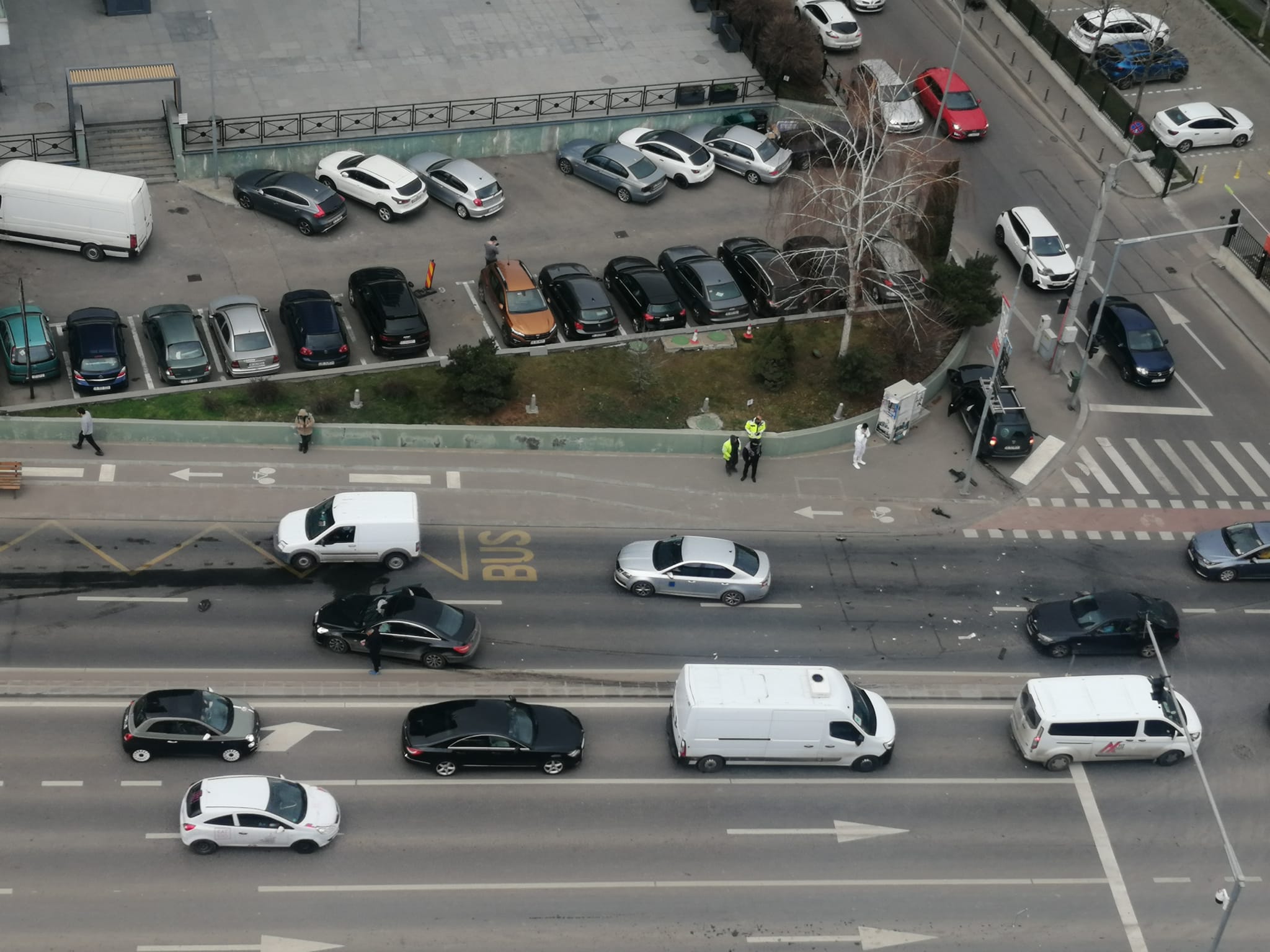 Accident rutier pe șoseaua Fabrica de Glucoză din București