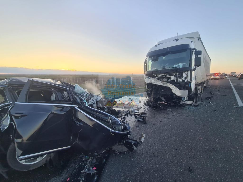Accident mortal pe E85 în localitatea Pufești
