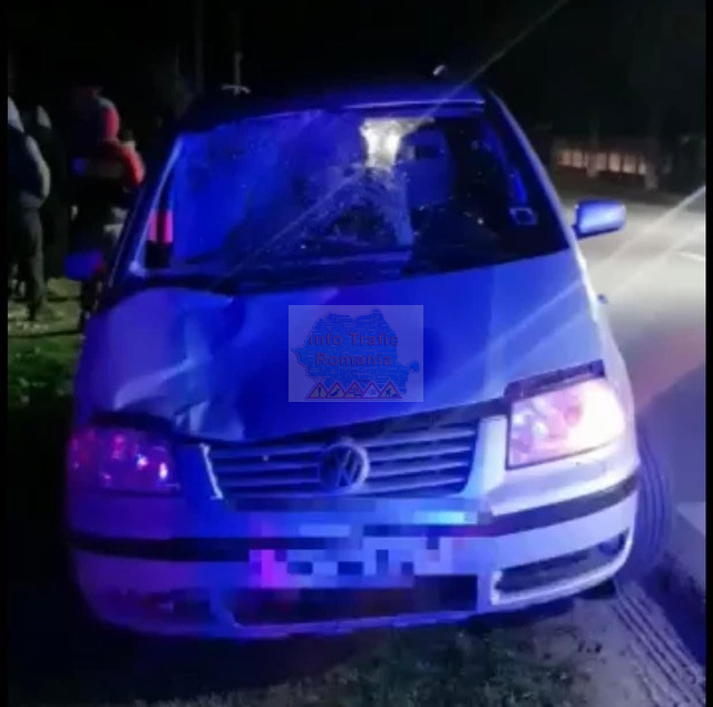 Pieton accidentat mortal pe DN 55A în localitatea Negoi