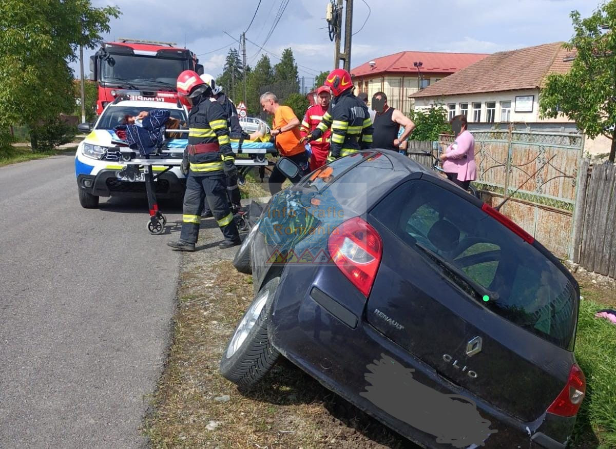 Accident rutier pe raza comunei Mihăești