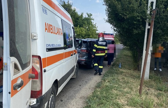 Accident rutier pe șoseaua Turnu Măgurele din Zimnicea
