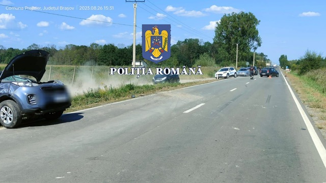 Trafic restricționat pe DN11 între Hărman și Lunca Câlnicului