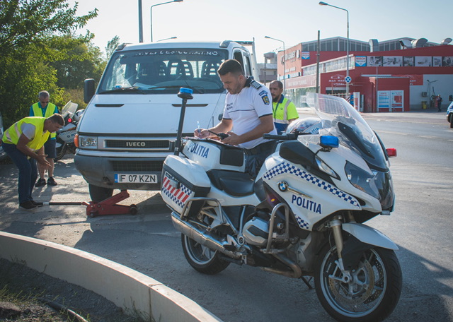 Brigada Rutieră în acțiune! Verificări riguroase pe străzile din București