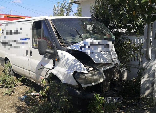 Accident rutier pe strada Mihai Viteazu din Turnu Măgurele