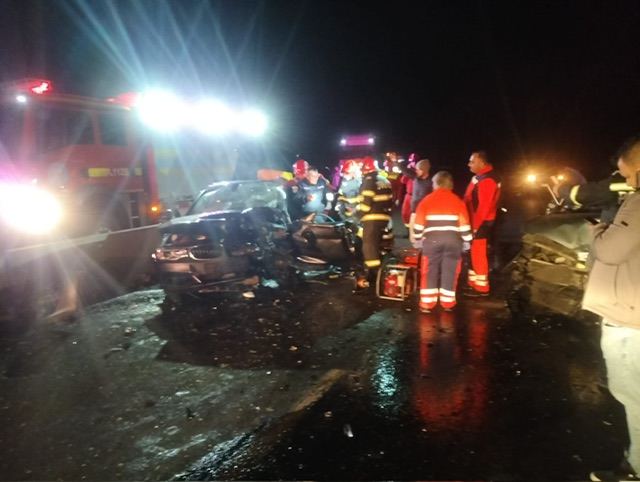 Accident rutier pe DN66 în zona Dealul Hațegului